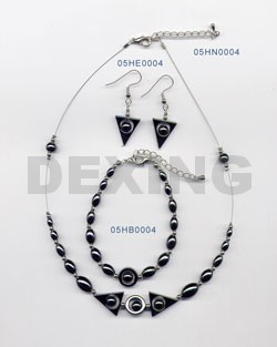 Magnetic Bracelet , Necklace and Earring