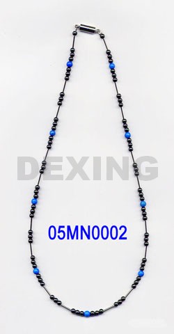 hematite magnetic necklace