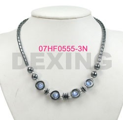 China hematite magnetic necklace