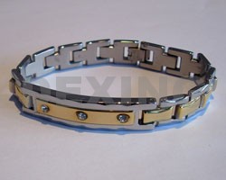 titanium and copper bracelets
