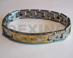 Magnetic Titanium and Stainless Steel Bracelets
