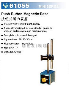 push button magnetic base